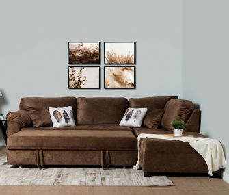 AE-840-36s-13 L-Shape with sofabed