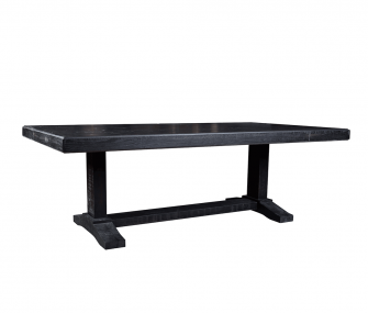 black wooden long dining table , Dining room furniture,Hub Furniture,dining room
