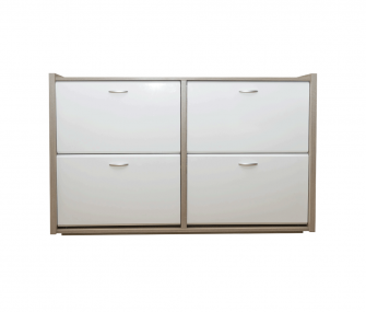 white, light wood, shoe rack, hub furniture