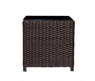 GO-307-BR/IR-BROWN Outdoor side table