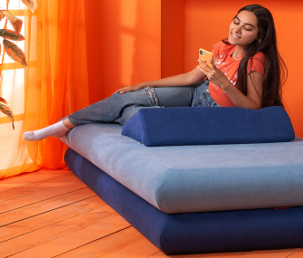 Double Mattresses with Cushion - Rife