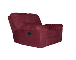 "Dark Red Recliner Chair, red recliner , reclining chair , hub furniture , lazy boy 
"