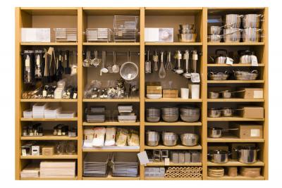 Going overboard with open shelving