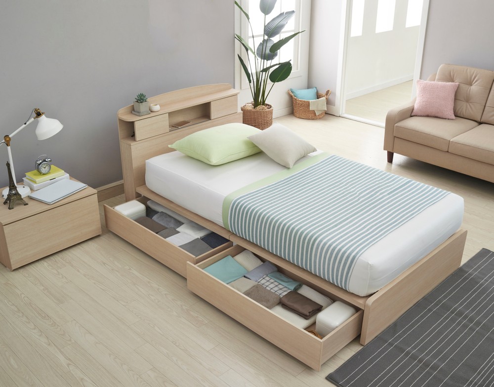 حلول التخزين الذكية وأفكار التصميم الحديث لغرفة نومك الصغيرة
